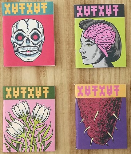 Charles Burns - Collectie  - Stationary Toxic Carnets set (small)