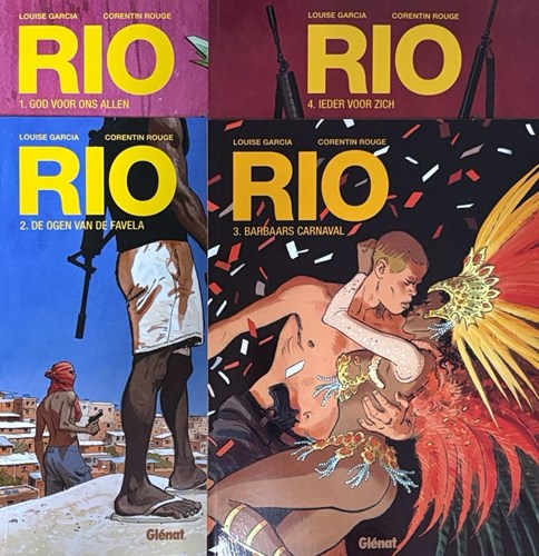Rio pakket - Deel 1 t/m 4 compleet