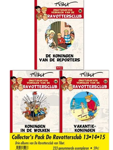 Onuitgegeven verhalen van De Ravottersclub 13-15 - De Ravottersclub pack 13-15