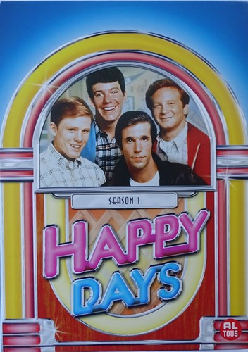 happy Days, season 1 op 3 DVD's