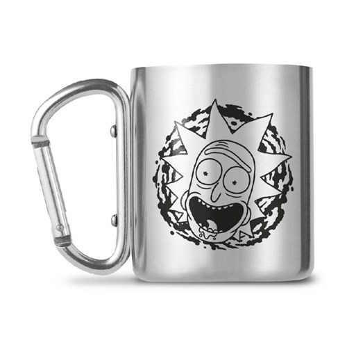 Rick and Morty Carabiner Mug