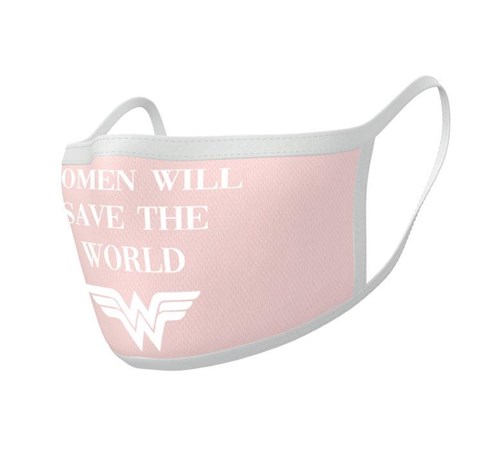 Wonder Woman Face Masks 2-Pack - Save the World