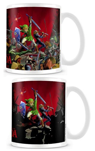 Legend of Zelda Heat Changing Mug - Battle