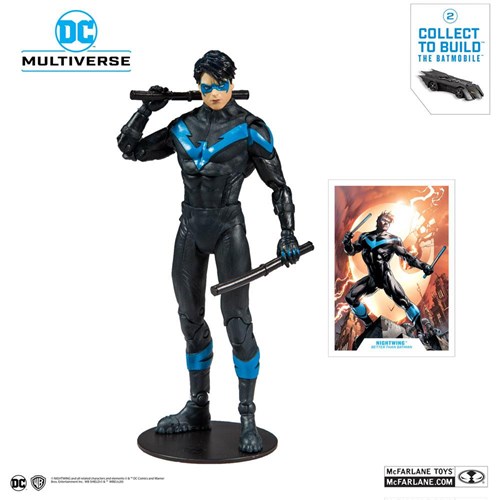 DC Rebirth Nightwing (Better Than Batman) 18 cm (Build A Action Figure)