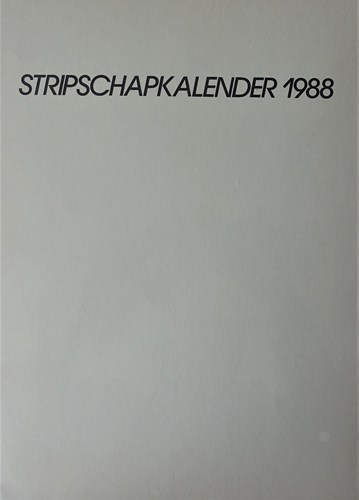 Stripschap kalender - 1988