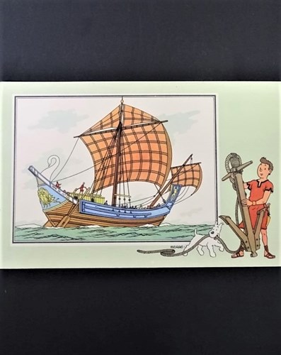 Koopvaardijschip Romeinse rijk - No. 12 - Album 1 - reeks 6 - Mat - NL/FR