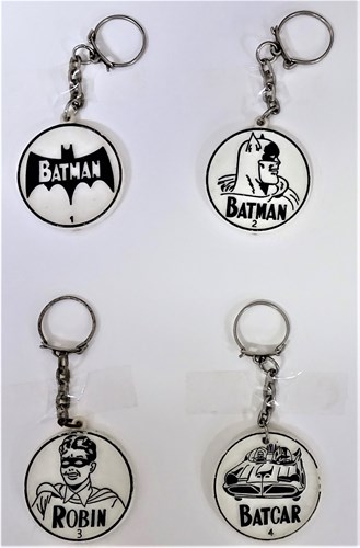 Batman - Honig sleutelhangers - wit
