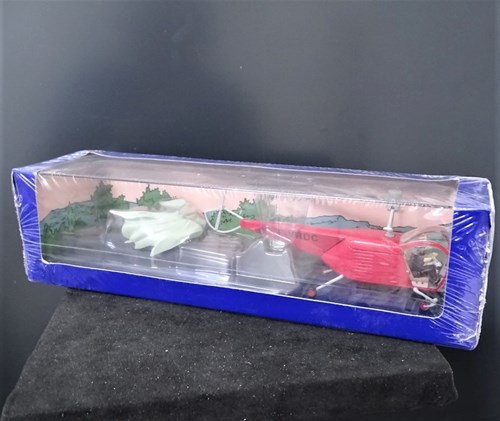 Kuifje Modelauto - Rode Helicopter