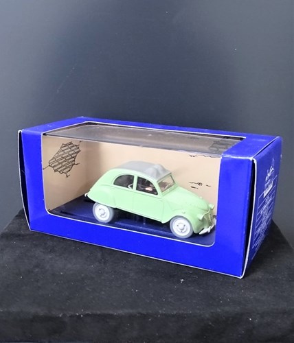 Kuifje Modelauto - De Citroën 2CV