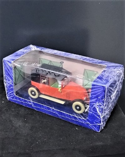 Kuifje modelauto - De rode taxi