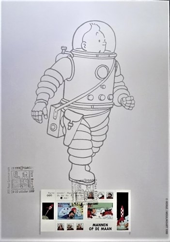 Kuifje - Mannen op de maan - 1e dag