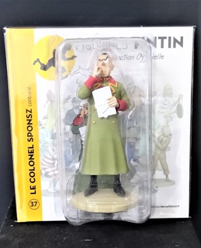 Figurines Tintin - Nr. 37 - Le Colonel Sponsz contrarié