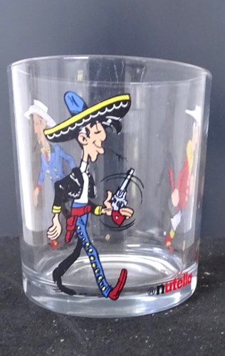 Lucky Luke - Nutella limonadeglas