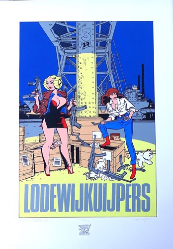 Franka-Agent 327 - Zeefdruk Lodewijk-Kuijpers