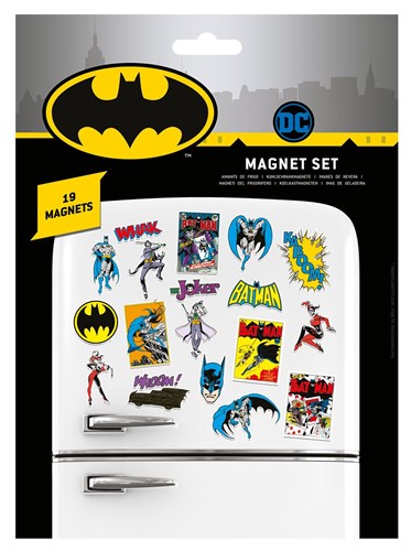 DC Comics Fridge Magnets: Batman - Retro