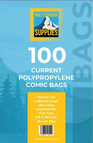 Comic Current Size bags (Matterhorn) (100st)