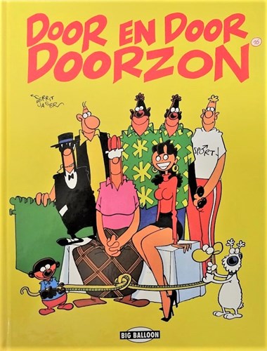 Familie Doorzon, de 16 - Door en door Doorzon, HC+Originele tekening (Big Balloon)