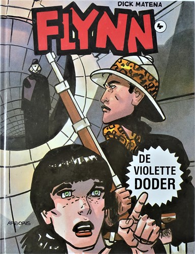 Flynn 4 - De violette doder, Hardcover (Arboris)