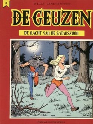 Geuzen, de 9 - De nacht van de satanszoon, Softcover, Eerste druk (1989) (Standaard Uitgeverij)