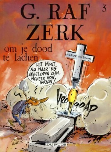 G.raf Zerk 3 - Om je dood te lachen!, Softcover, Eerste druk (1987) (Dupuis)