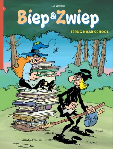 Biep & Zwiep 4 - Terug naar school, Softcover (Strip2000)