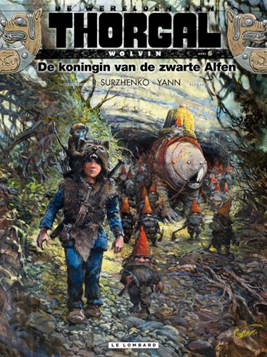 Thorgal, de werelden van  / Wolvin 6 - De koningin van de zwarte Alfen, Hardcover, Wolvin - HC (Lombard)