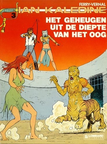 Ian Kaledine 3 - Het geheugen uit de diepte van het oog, Softcover, Eerste druk (1984) (Lombard)