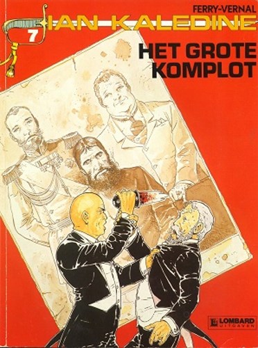 Ian Kaledine 7 - Het grote komplot, Softcover, Eerste druk (1988) (Lombard)