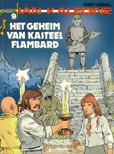 Ian Kaledine 9 - Het geheim van kasteel Flambard, Softcover, Eerste druk (1990) (Lombard)