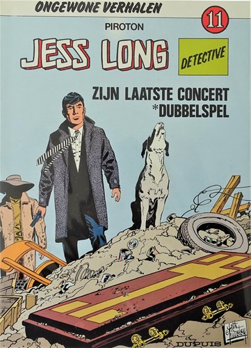 Jess Long 11 - Zijn laatste concert + Dubbelspel, Softcover, Eerste druk (1986) (Dupuis)