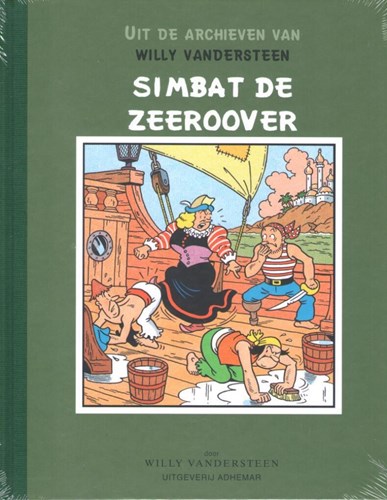 Uit de archieven van Willy Vandersteen 21 - Simbat de Zeerover, Hc+linnen rug (Adhemar)