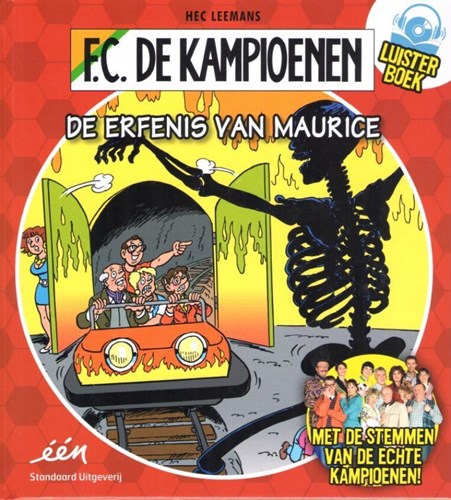 F.C. De Kampioenen - Diversen  - De erfenis van Maurice - luisterboek - Doe-boek, Hardcover (Standaard Uitgeverij)
