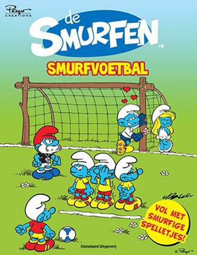 Smurfen, de - Spelletjesboek  - Smurfvoetbal, Softcover (Standaard Uitgeverij)