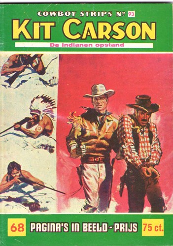 Kit Carson 93 - De indianen opstand, Softcover, Kit Carson - Neerlandia (Neerlandia)