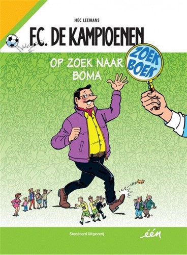 F.C. De Kampioenen - Diversen  - Op zoek naar Boma - zoekboek - Doe-boek, Hardcover (Standaard Uitgeverij)