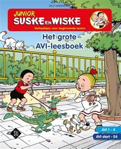 Suske en Wiske - Junior Doe-boek - Het grote AVI LEESBOEK - Doe-boek - Verhaaltjes voor de beginnende lezers, Hardcover (Standaard Uitgeverij)