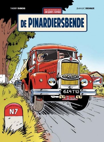 Jacques Gipar, avonturen van 1 - De Pinardiersbende, Hardcover (Gorilla)