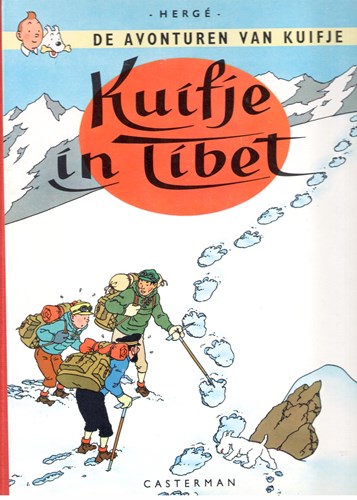 Kuifje 19 - Kuifje in Tibet, Hardcover, Eerste druk (1960), Kuifje - Casterman HC linnen rug (Casterman)