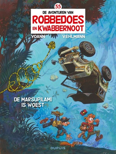 Robbedoes en Kwabbernoot 55 - De Marsupilami is woest, Softcover (Dupuis)