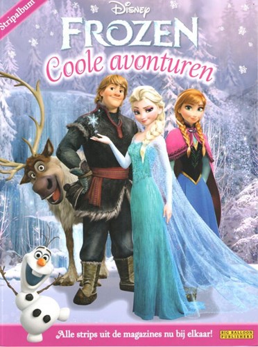 Disney Filmstrips 7 - Frozen - Coole avonturen, Softcover (Big Balloon)