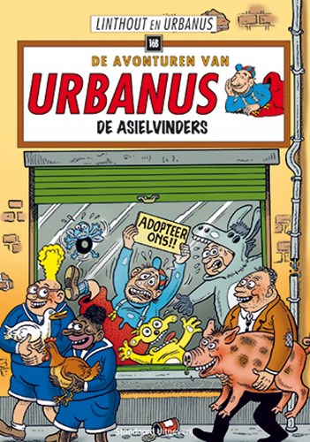Urbanus 168 - De asielvinders, Softcover (Standaard Uitgeverij)