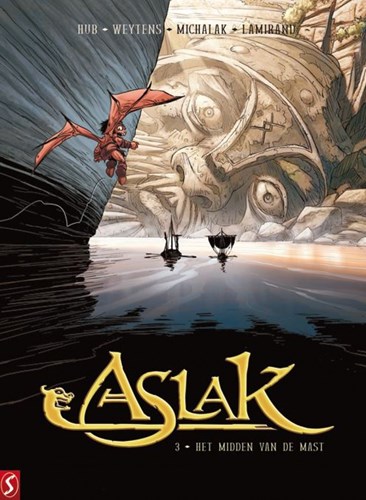 Aslak 3 - Het midden van de mast, Hardcover (Silvester Strips)
