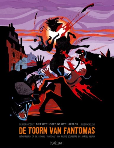 Toorn van Fantomas, de 3 - Met het hoofd op het hakblok, Hardcover (Blloan)