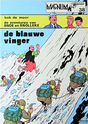 Magnum reeks 38 - De blauwe vinger, Softcover, Eerste druk (1984) (De Dageraad)