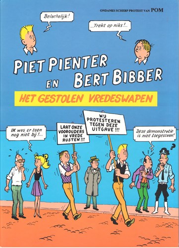 Piet Pienter en Bert Bibber 3 - Het gestolen vredeswapen, Hardcover (De Dageraad)