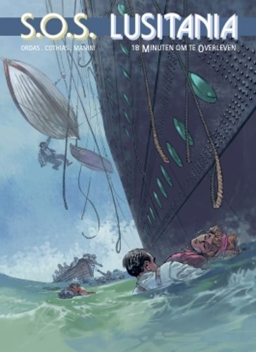 SOS Lusitania 2 - 18 Minuten om te Overleven, Hardcover (SAGA Uitgeverij)