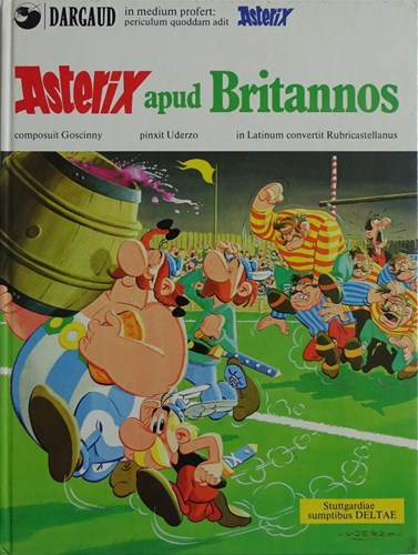 Asterix - Latijn 9 - Asterix apud Britannos, Hardcover (Ehapa)