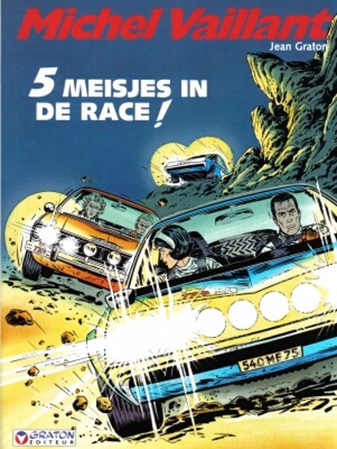 Michel Vaillant 19 - 5 meisjes in de race, Softcover (Graton editeur)