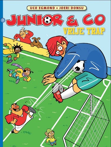 Junior & Co 3 - Vrije trap, Softcover (Strip2000)