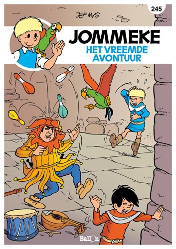 Jommeke 245 - Het vreemde avontuur, Softcover, Jommeke - Relook (Ballon)